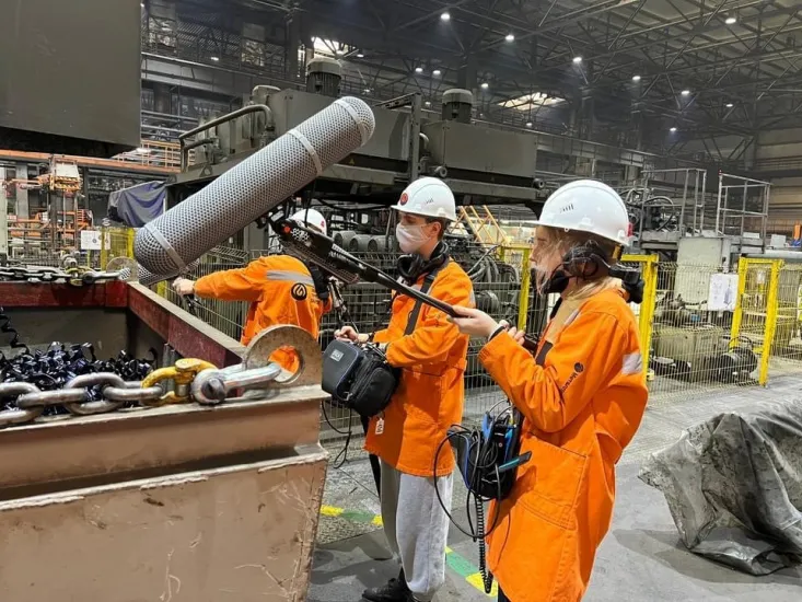 Zagorsky Pipe Plant took part in the multimedia project of the community "Svoboda Zvuka" "Industrial aesthetics"