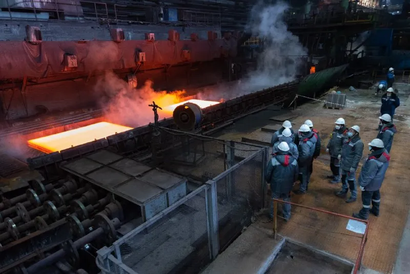 The delegation of the "Zagorsky Pipe Plant" was visited by the Ural Steel plant